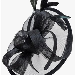 NWOT Fascinator Hat with Detachable Headband